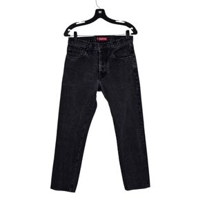 Supreme Black Straight Leg Denim Jeans 30X30
